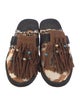 Suicoke Ponyhair Printed Mules