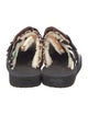 Suicoke Ponyhair Printed Mules