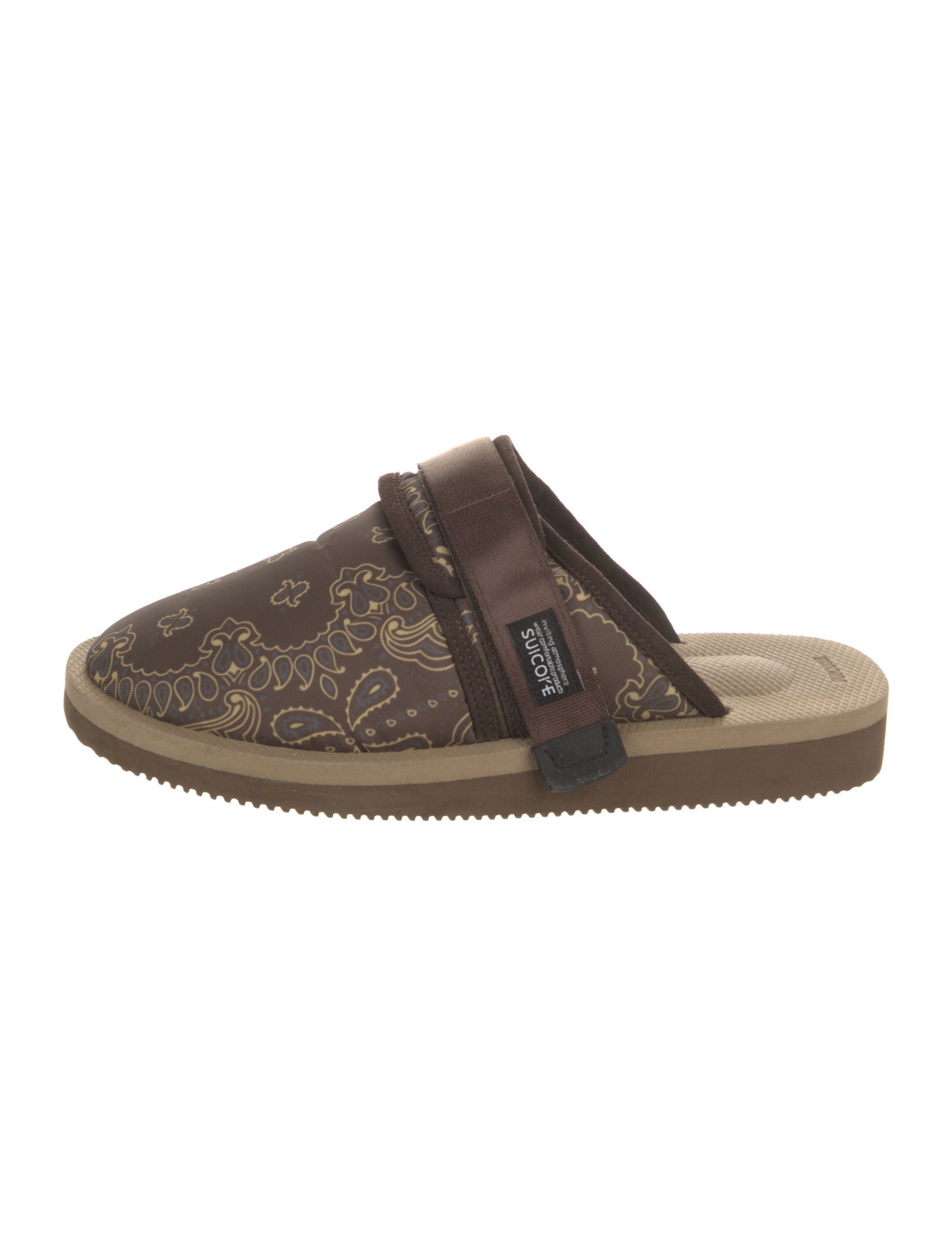 Suicoke Paisley Print Slides