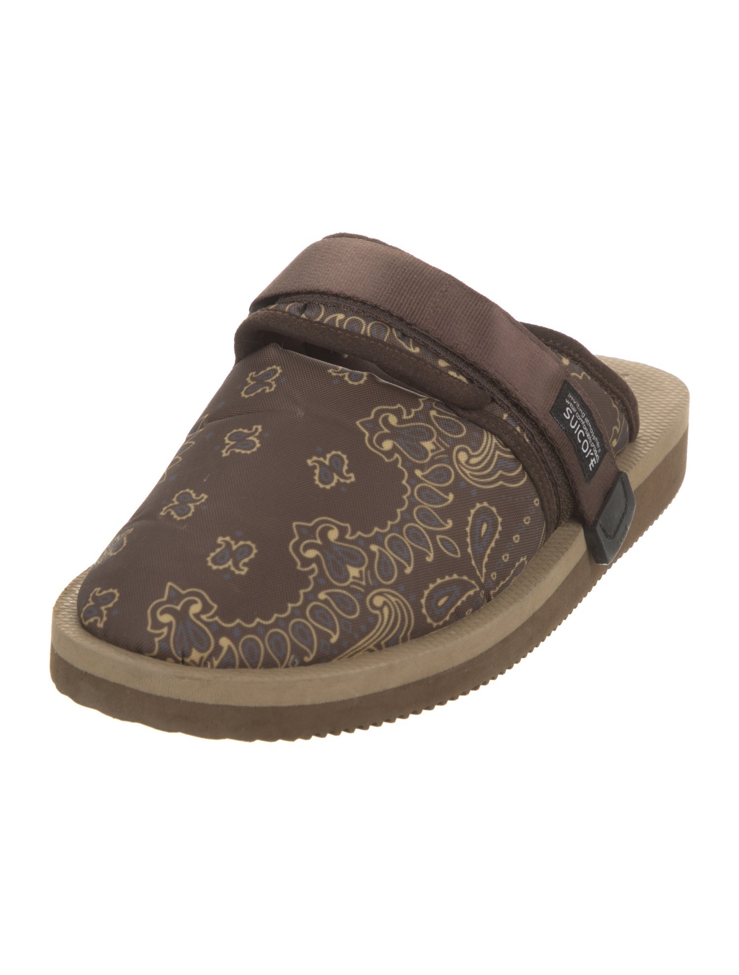 Suicoke Paisley Print Slides