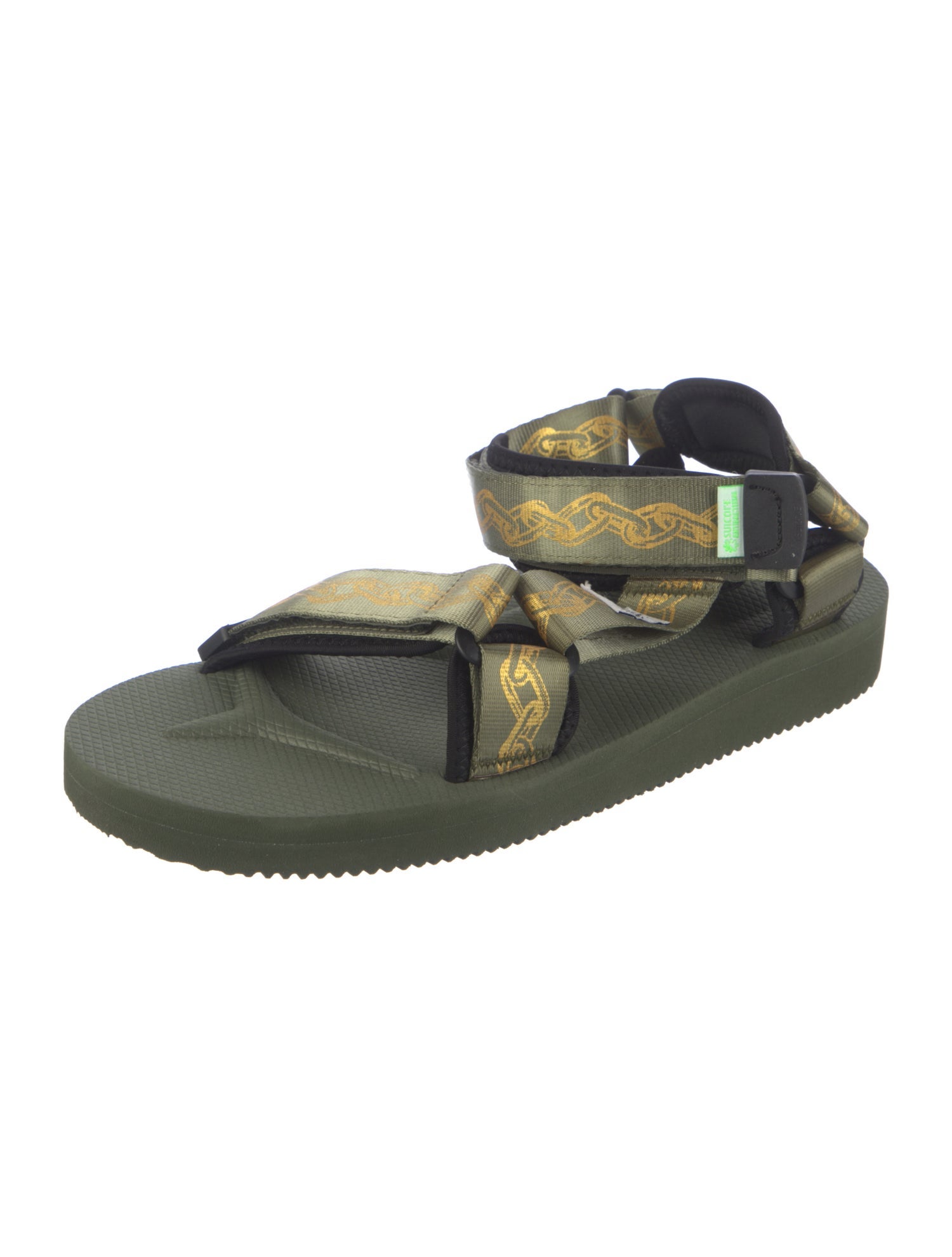Suicoke Canvas Graphic Print Sandals