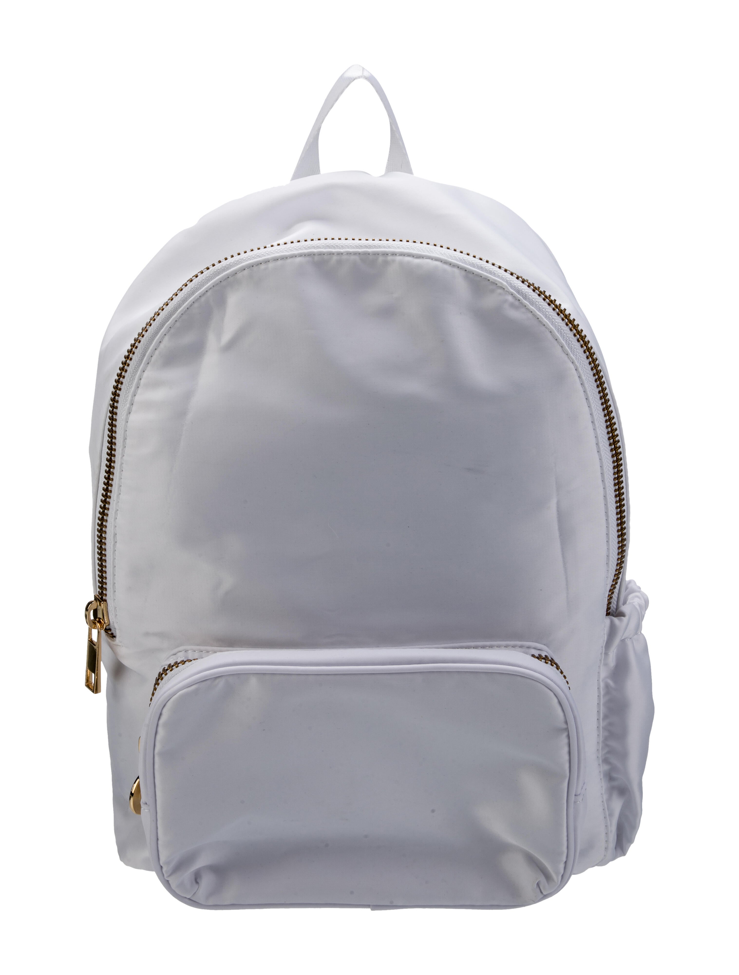 Stoney Clover Lane Nylon Backpack White Backpacks, Handbags