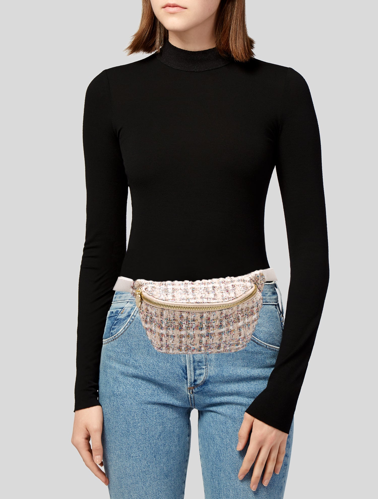 Stoney Clover Lane Tweed Belt Bag