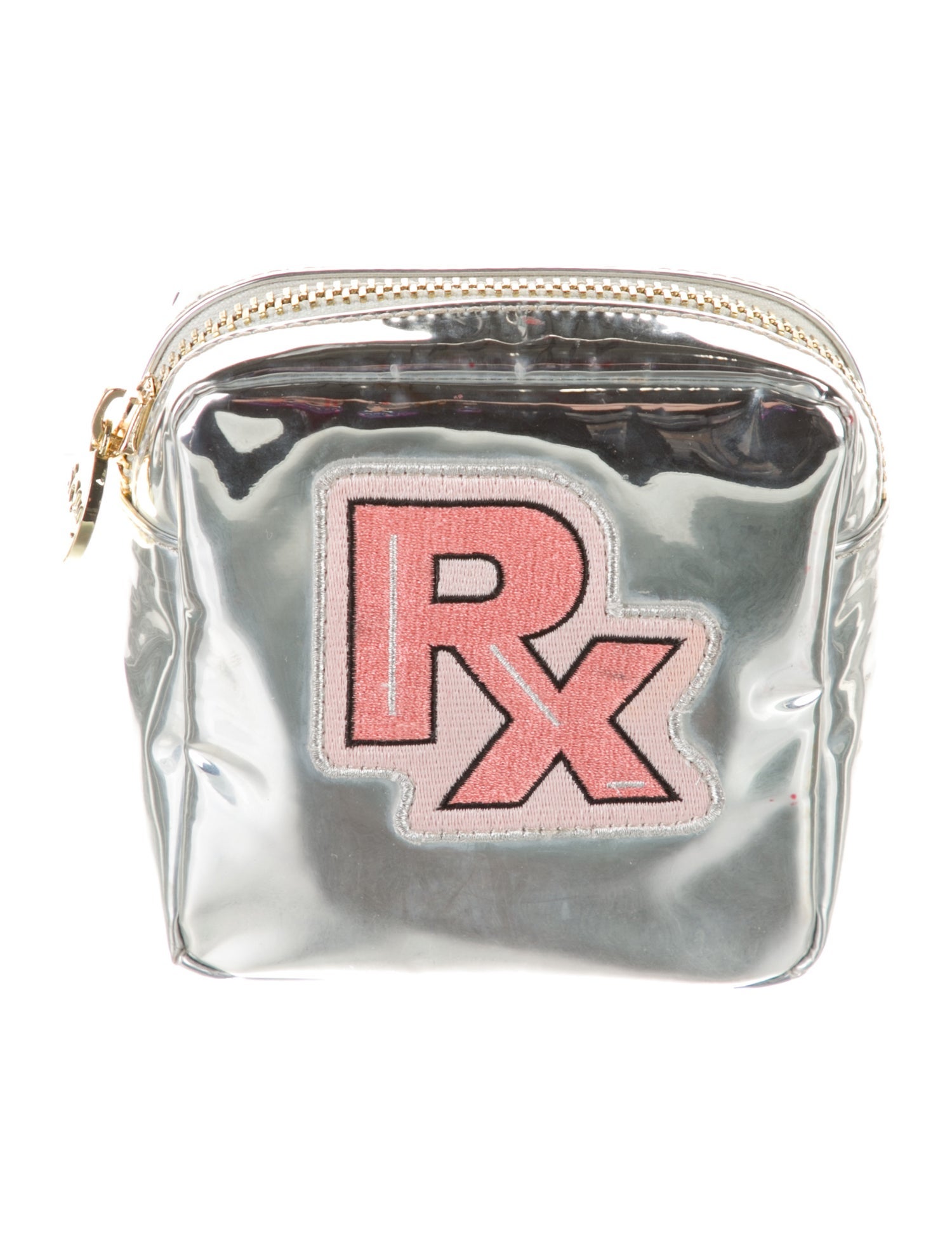 Stoney Clover Lane Metallic Cosmetic Bag