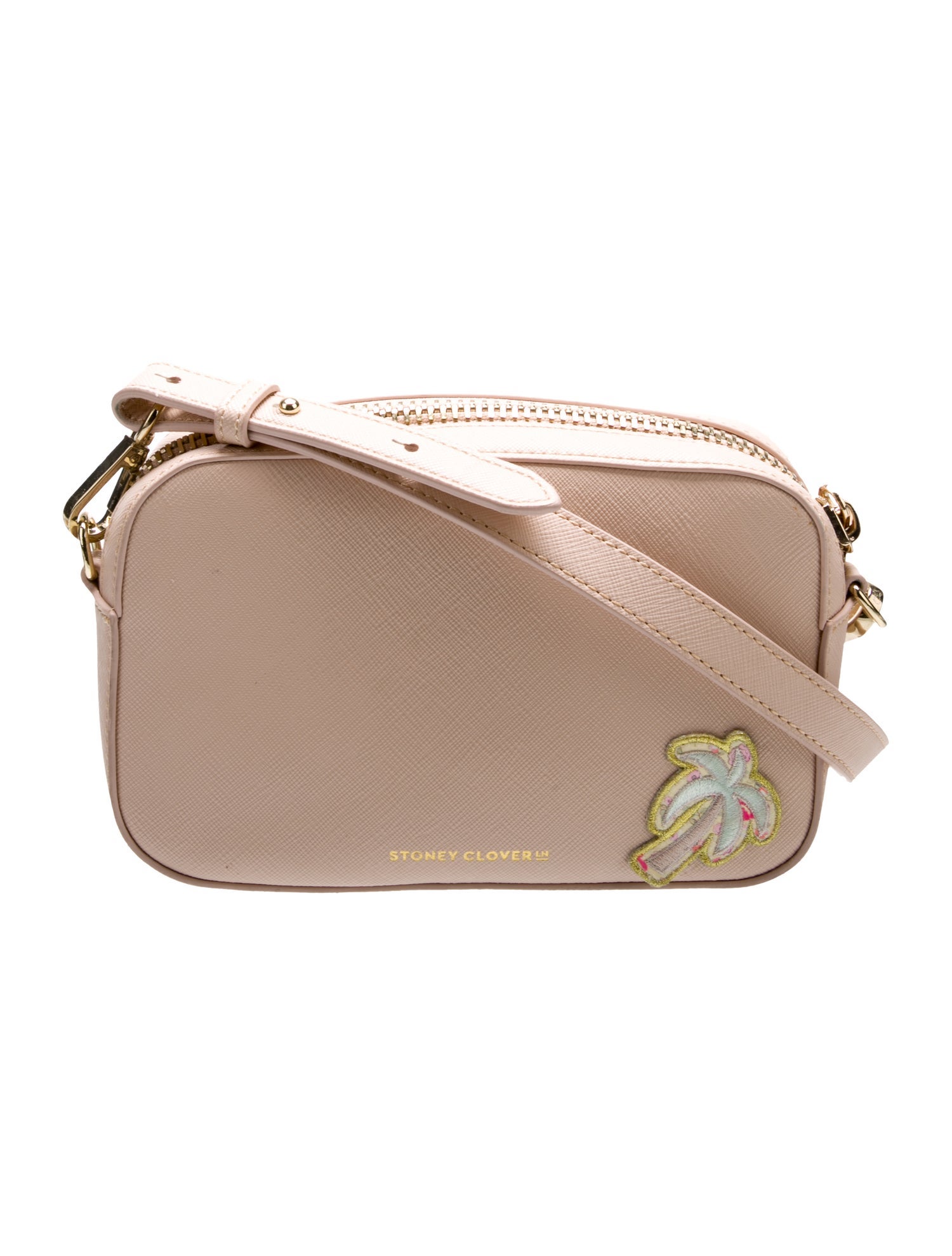 Stoney Clover Lane Saffiano Leather Crossbody Bag
