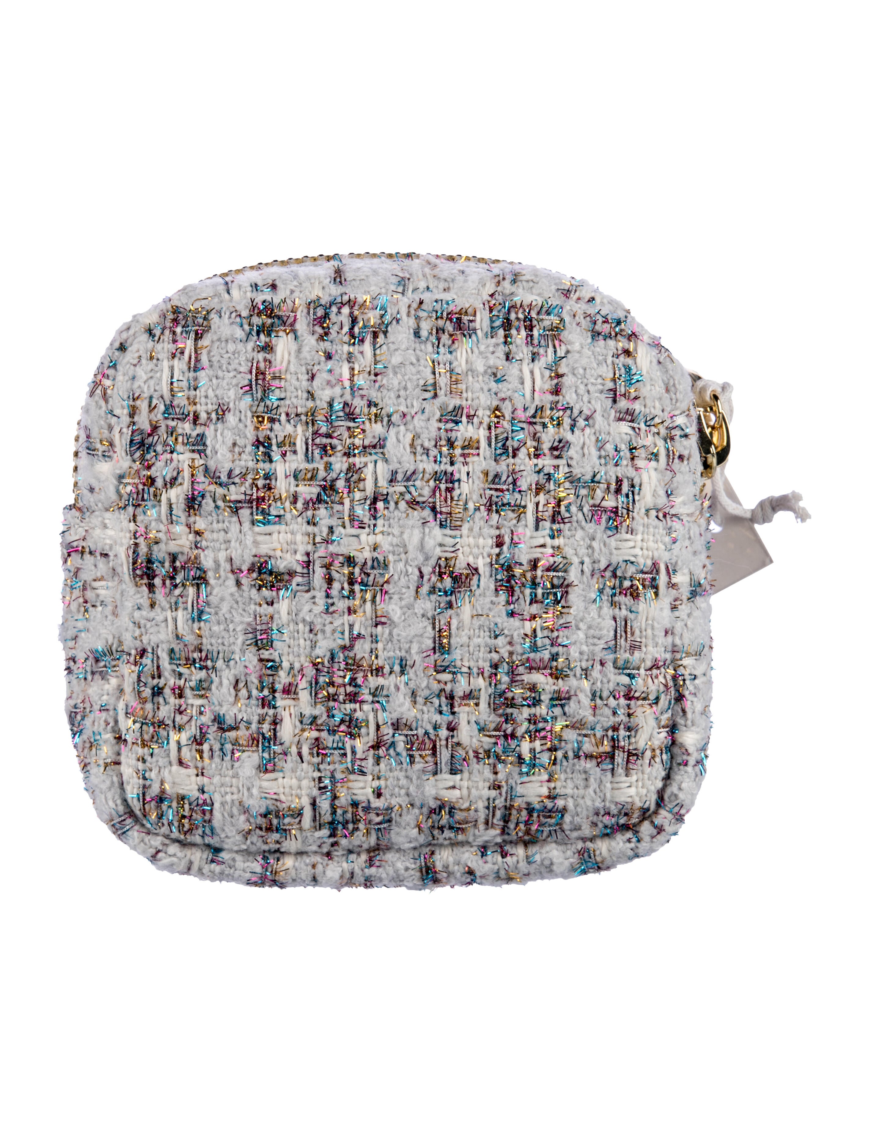 Stoney Clover Lane Tweed Cosmetic Bag w/Tags