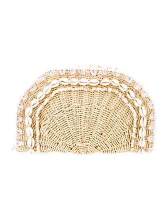 Stoney Clover Lane Straw Minaudière