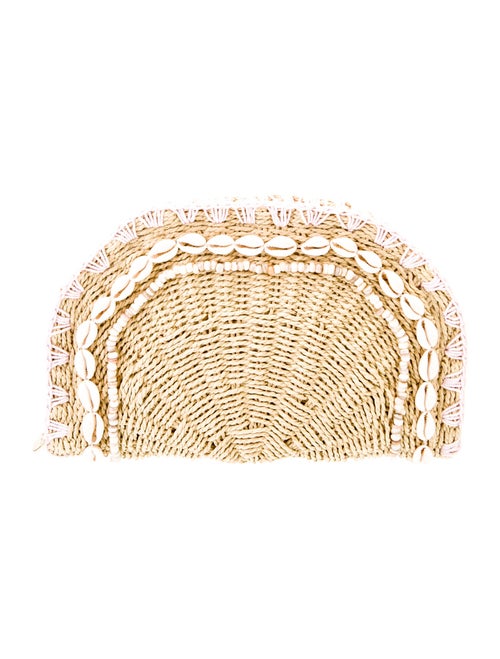 Stoney Clover Lane Straw Minaudière