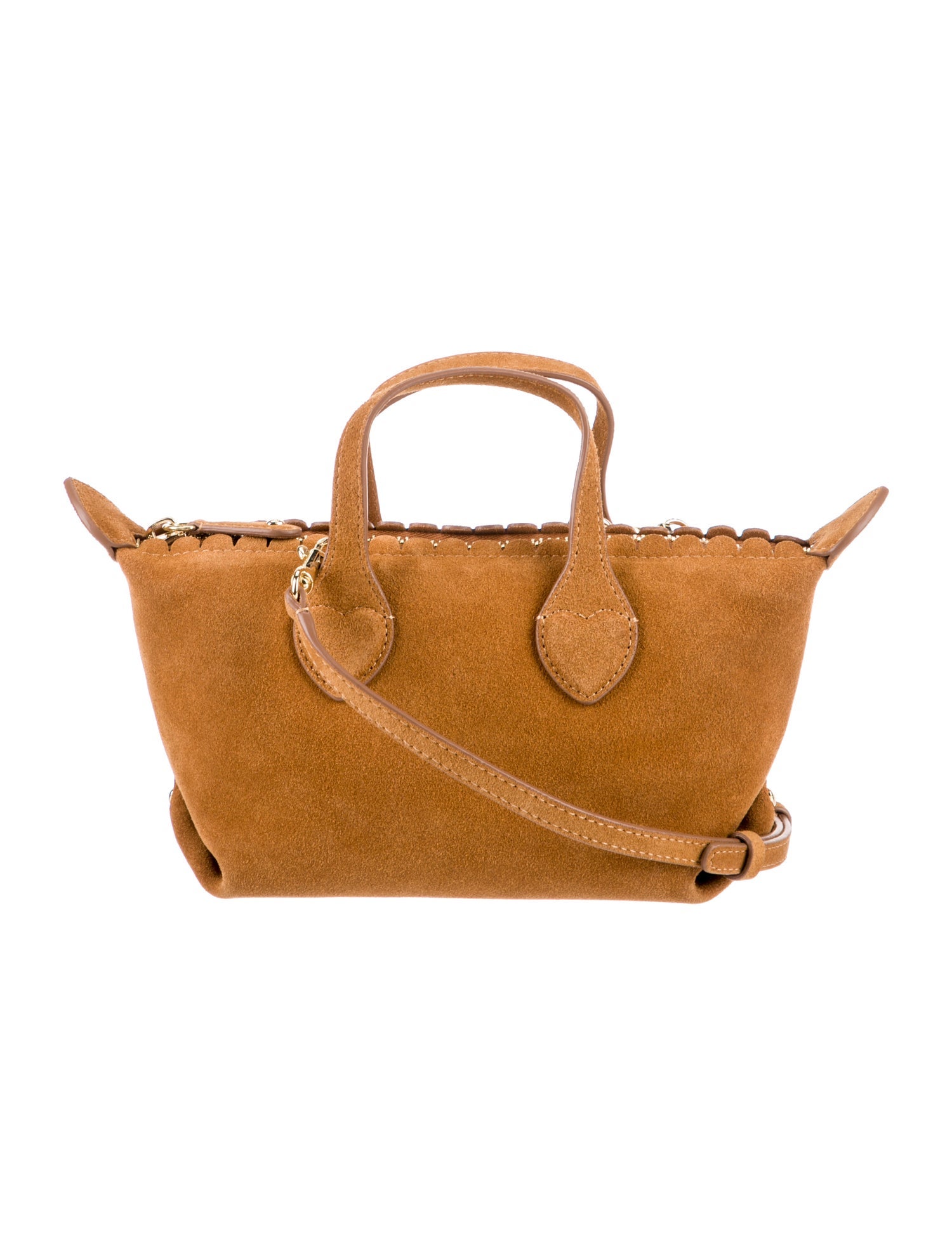 Stoney Clover Lane Suede Top Handle Bag w/ Tags