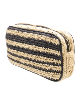 Stoney Clover Lane Straw Clutch