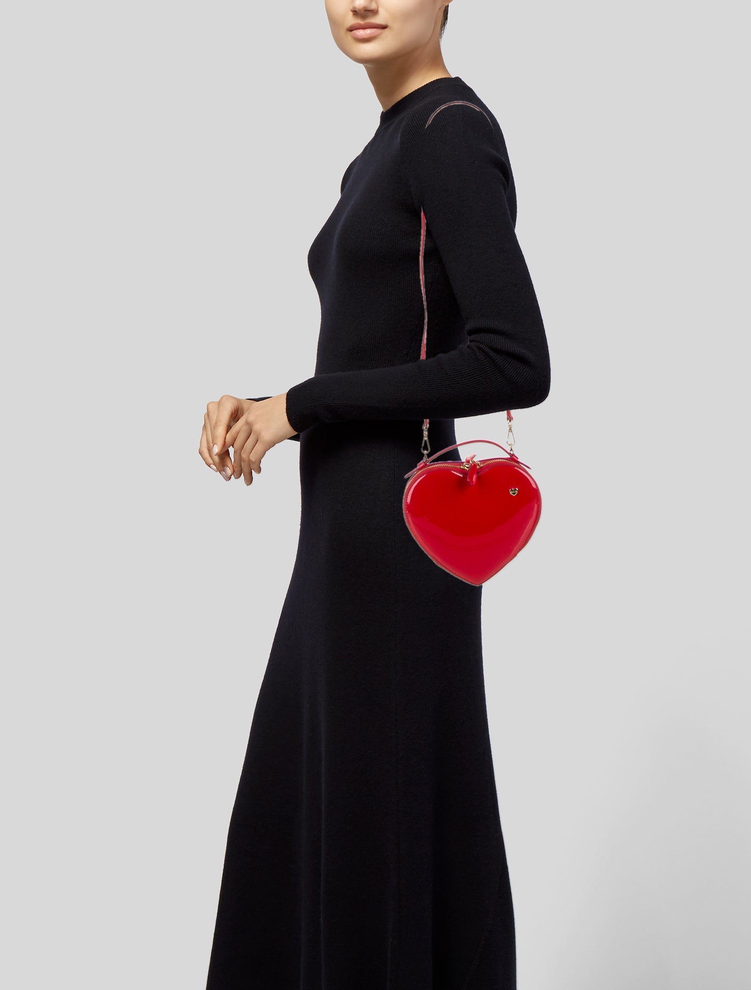 Stoney Clover Lane Patent Leather Top Handle Bag