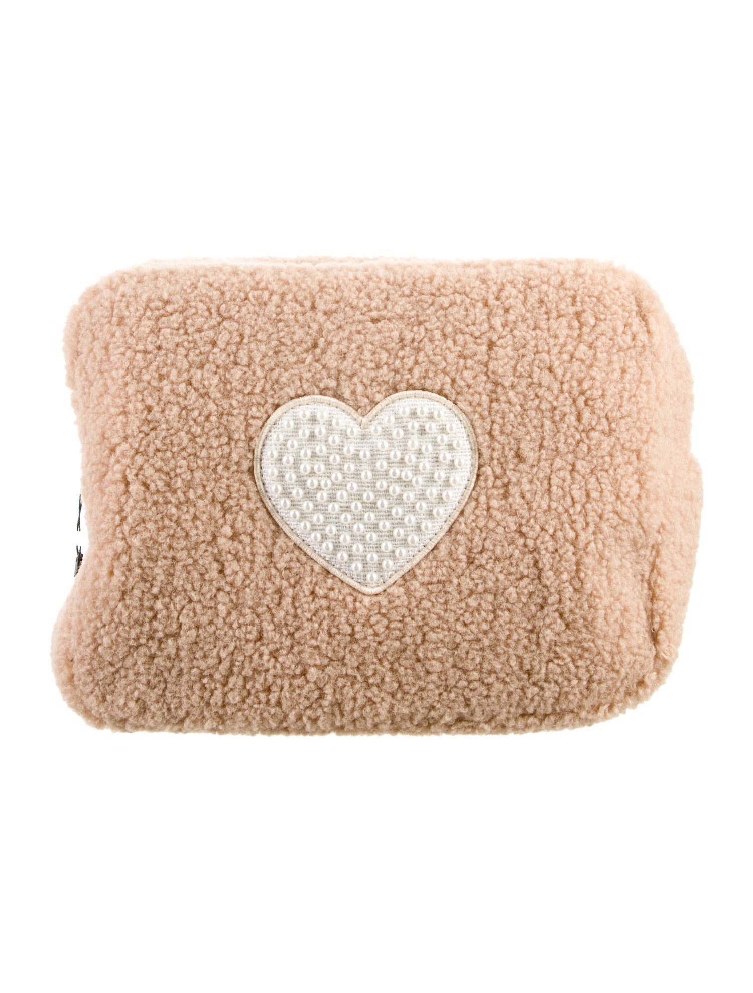 Stoney Clover Lane Shearling Cosmetic Bag