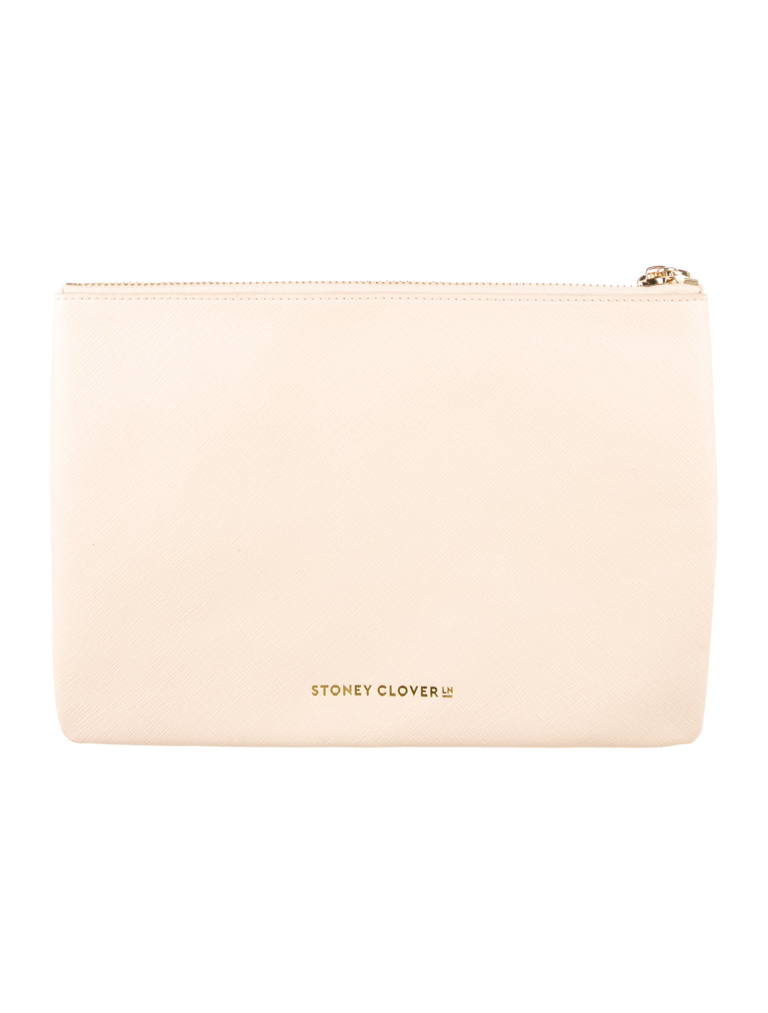 Stoney Clover Lane Leather Cosmetic Bag