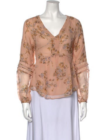 Secret Mission Tops Silk Top S