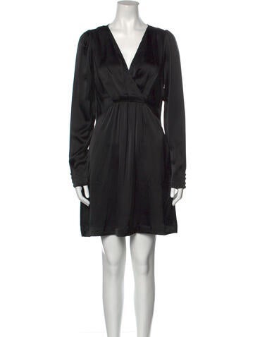 Secret Mission Dresses V-Neck Mini Dress S