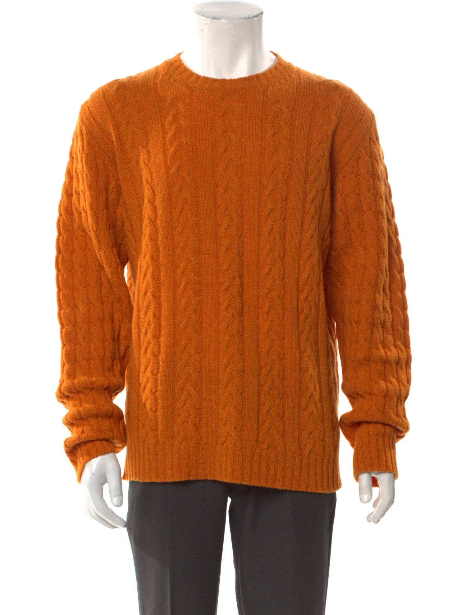 Scaglione Merino Wool Crew Neck Pullover