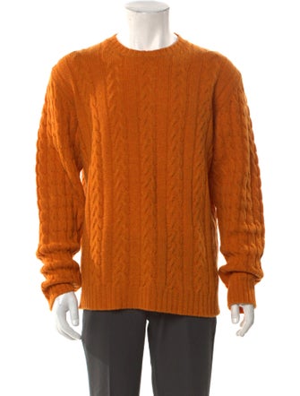 Scaglione Merino Wool Crew Neck Pullover