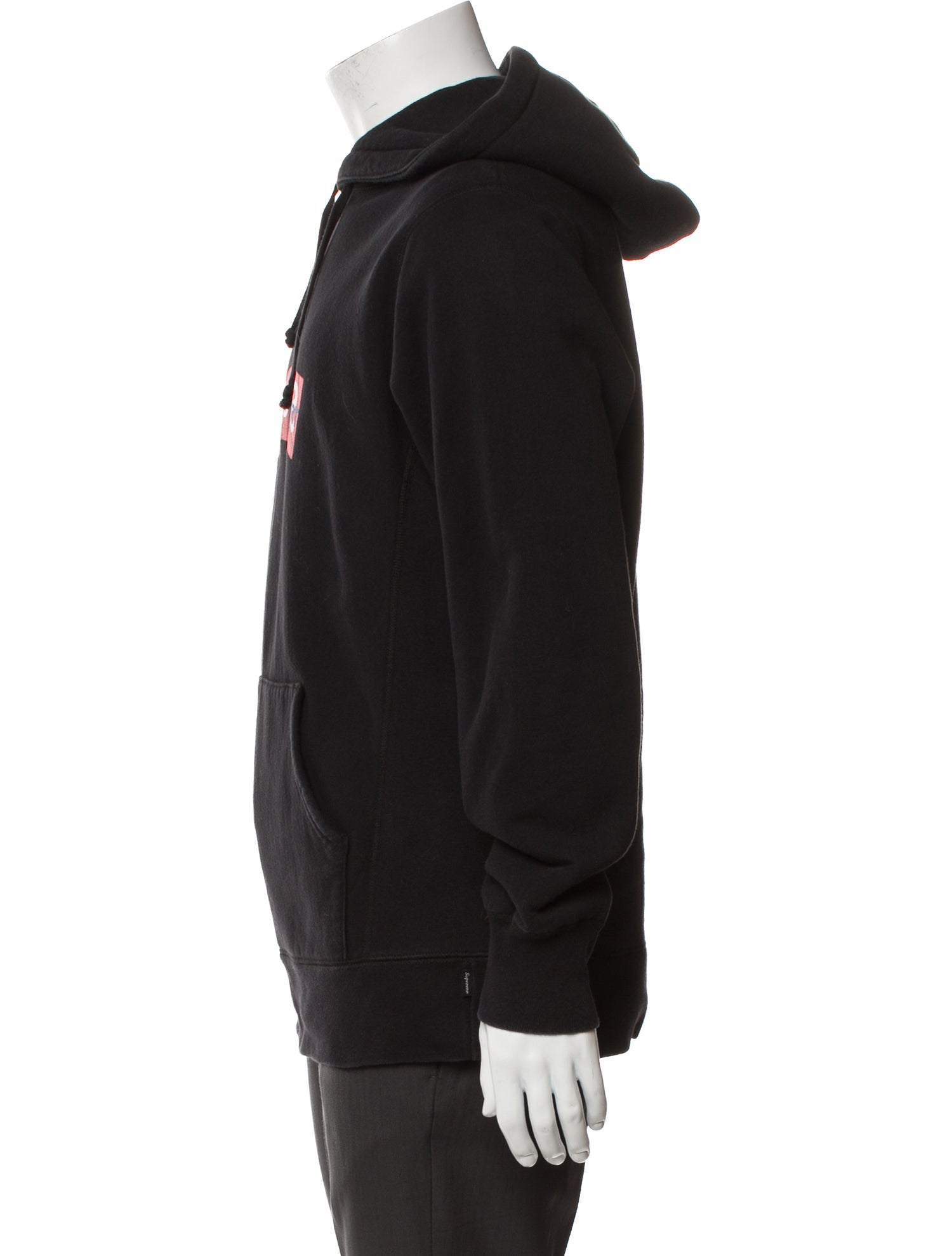 Supreme x Comme des Garcons x Nike Graphic Print Mock Neck Hoodie