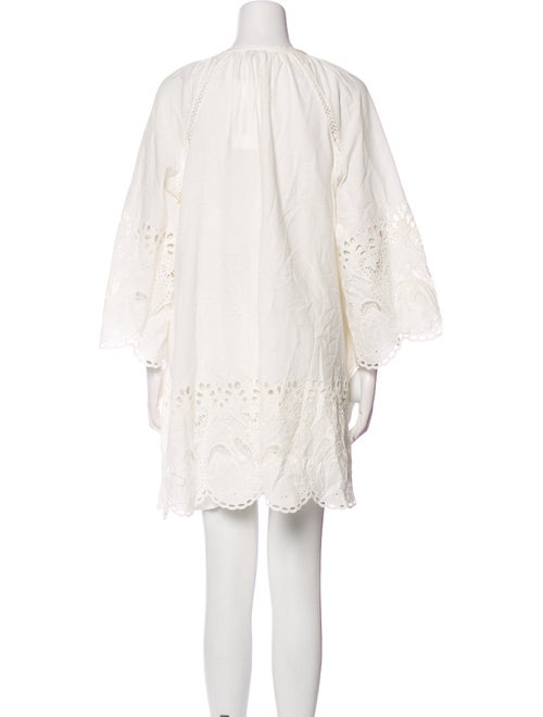 Scarlett Poppies V-Neck Three-Quarter Sleeve Tunic