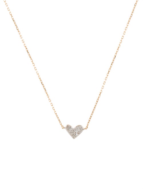 Kendra Scott 14K Diamond Heart Pendant Necklace