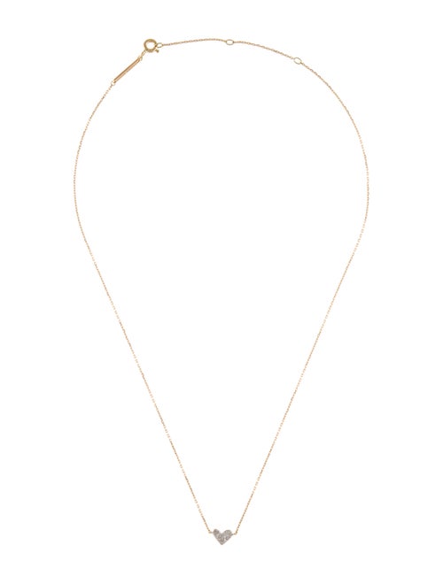 Kendra Scott 14K Diamond Heart Pendant Necklace