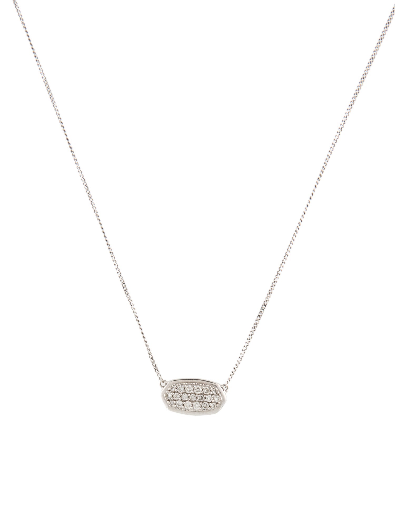 Kendra Scott 14K Diamond Lisa Pendant Necklace