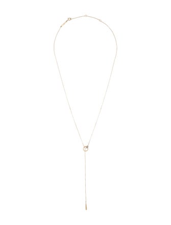 Kendra Scott 14K Diamond Tegan Y Drop Lariat Necklace