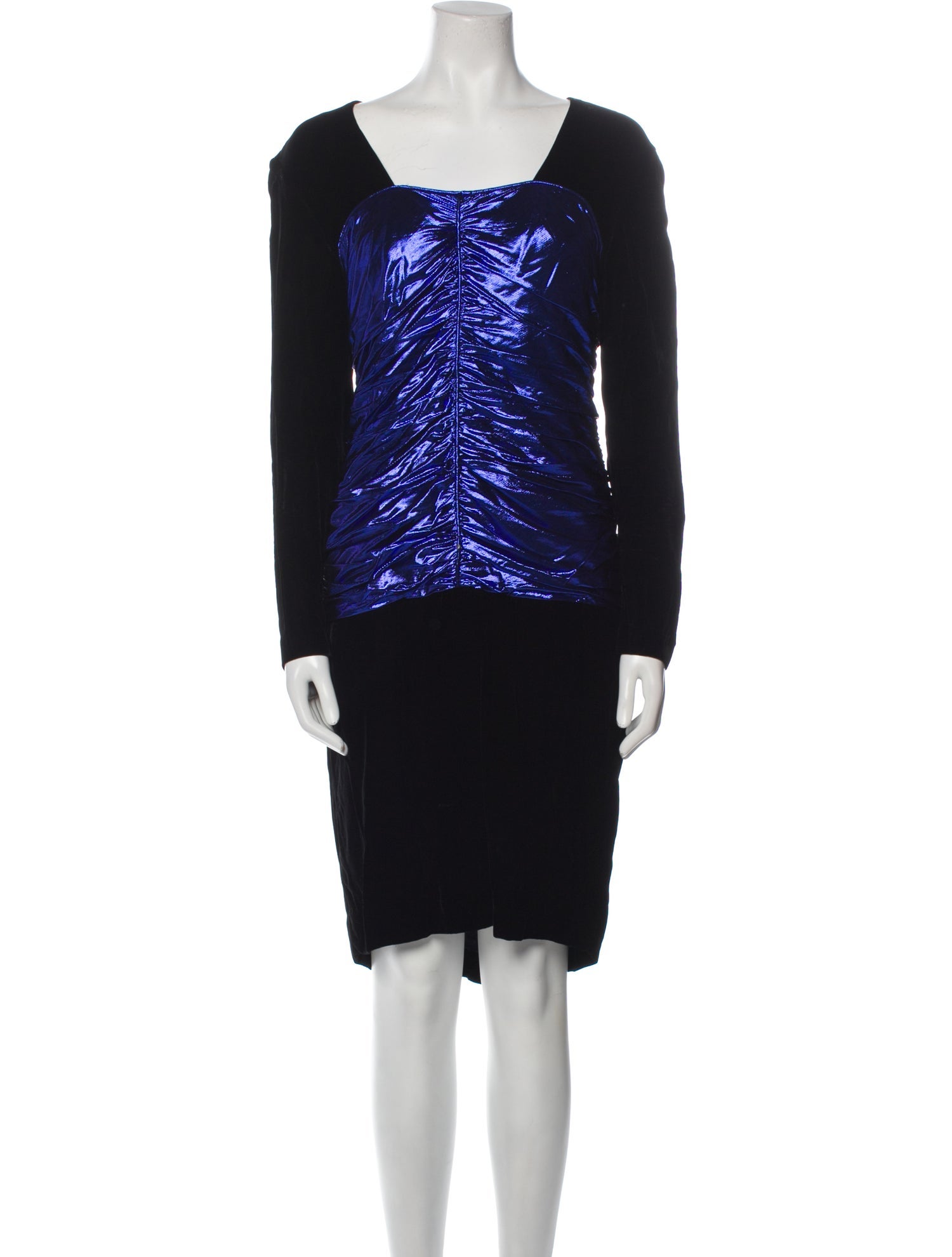 Scaasi Boutique Vintage Knee-Length Dress