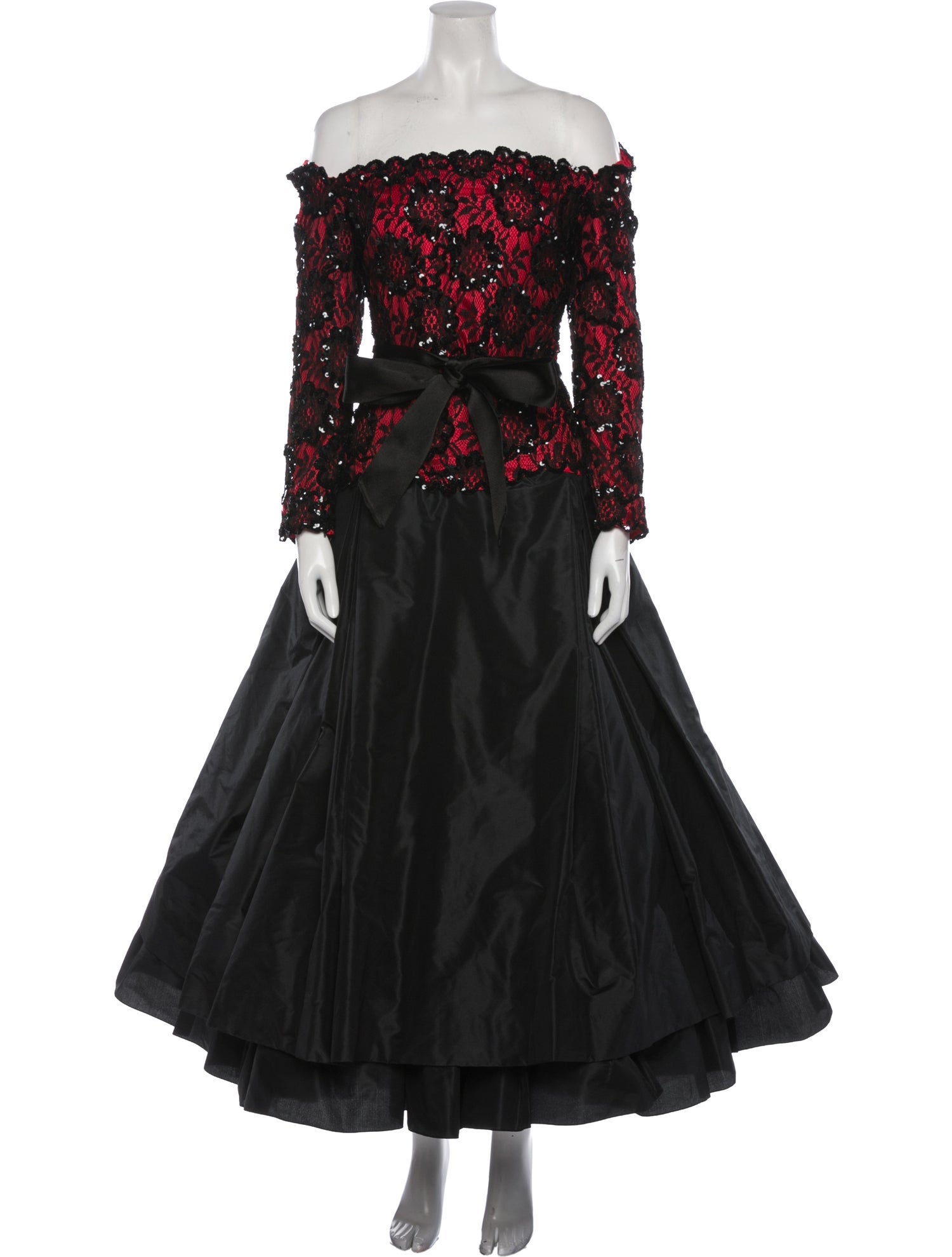 Scaasi Boutique Vintage Long Dress