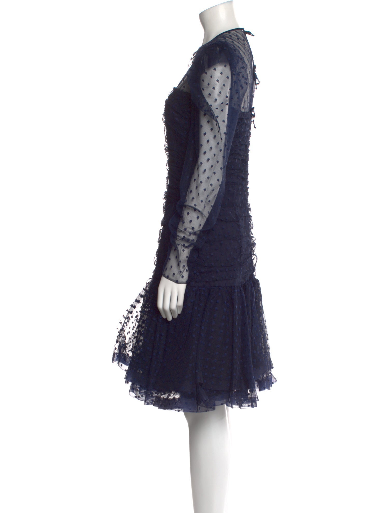 Scaasi Boutique Vintage Knee-Length Dress