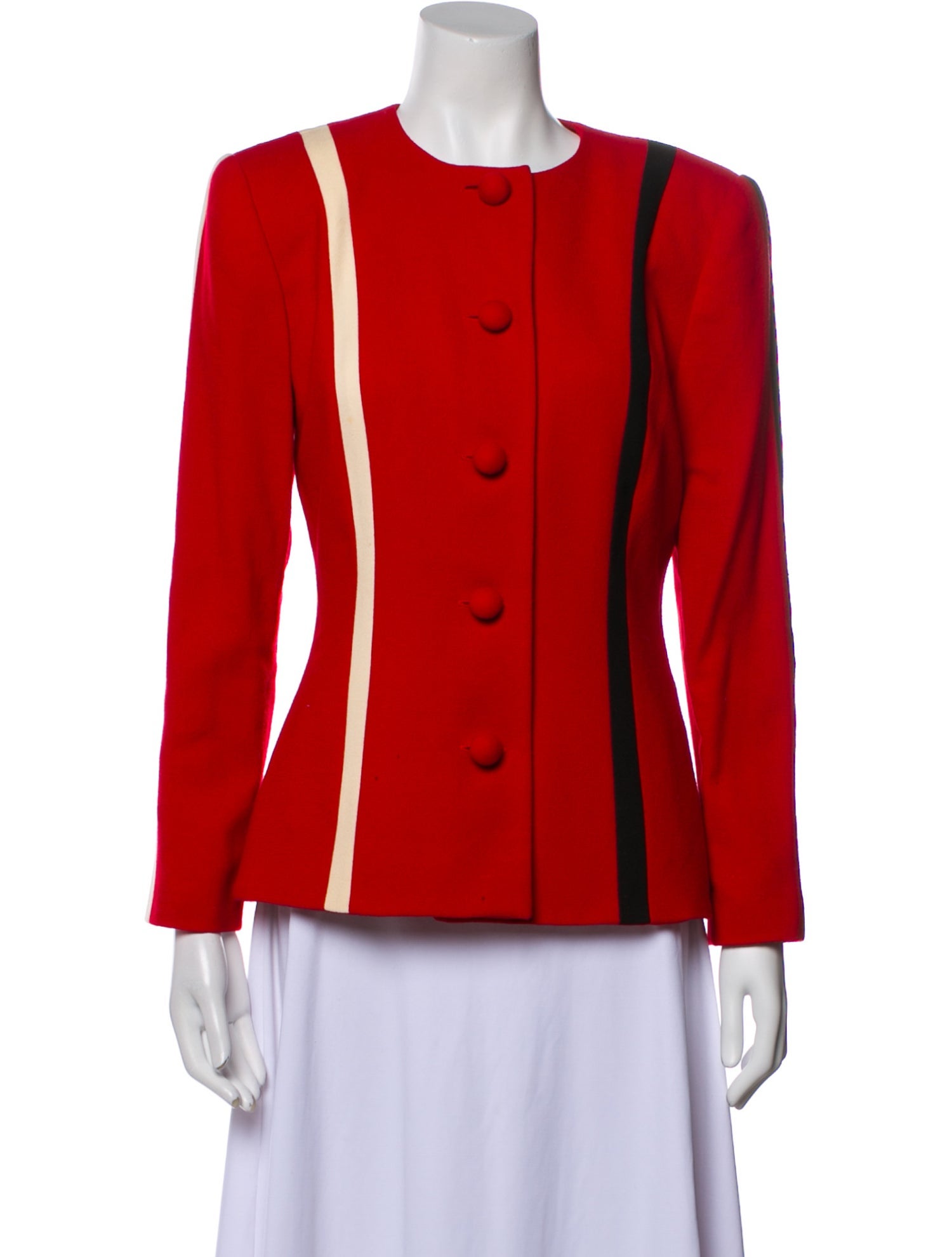 Scaasi Boutique Wool Evening Jacket