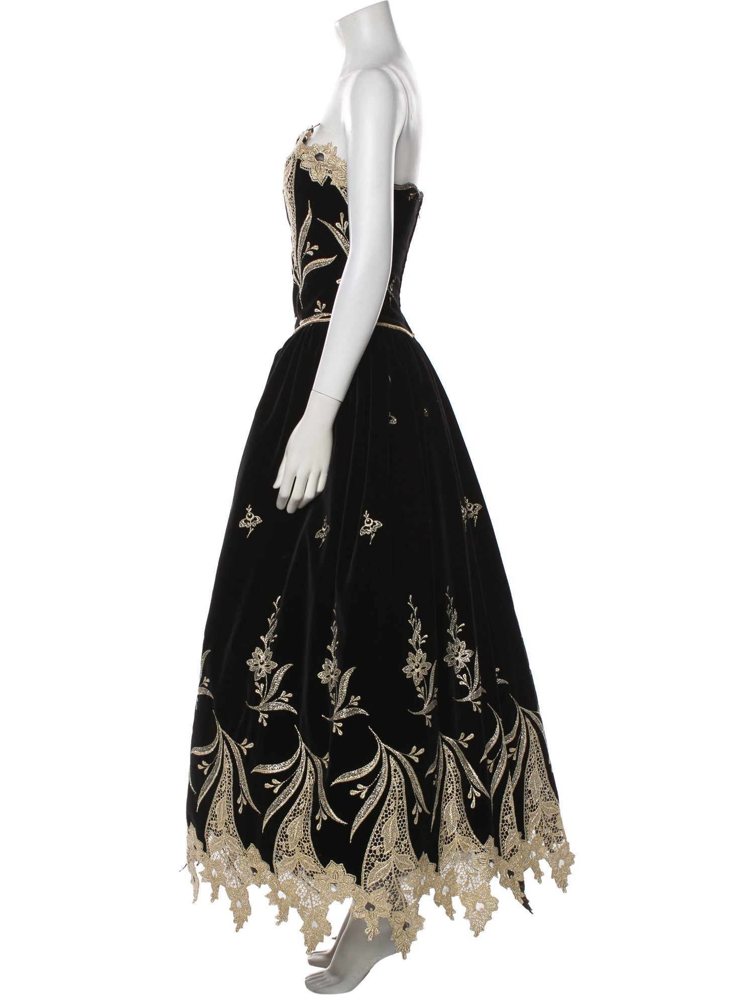 Arnold Scaasi Vintage Long Dress