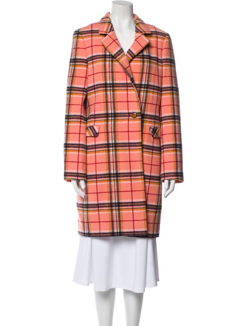 Scotch & Soda Plaid Print Coat