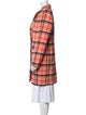 Scotch & Soda Plaid Print Coat
