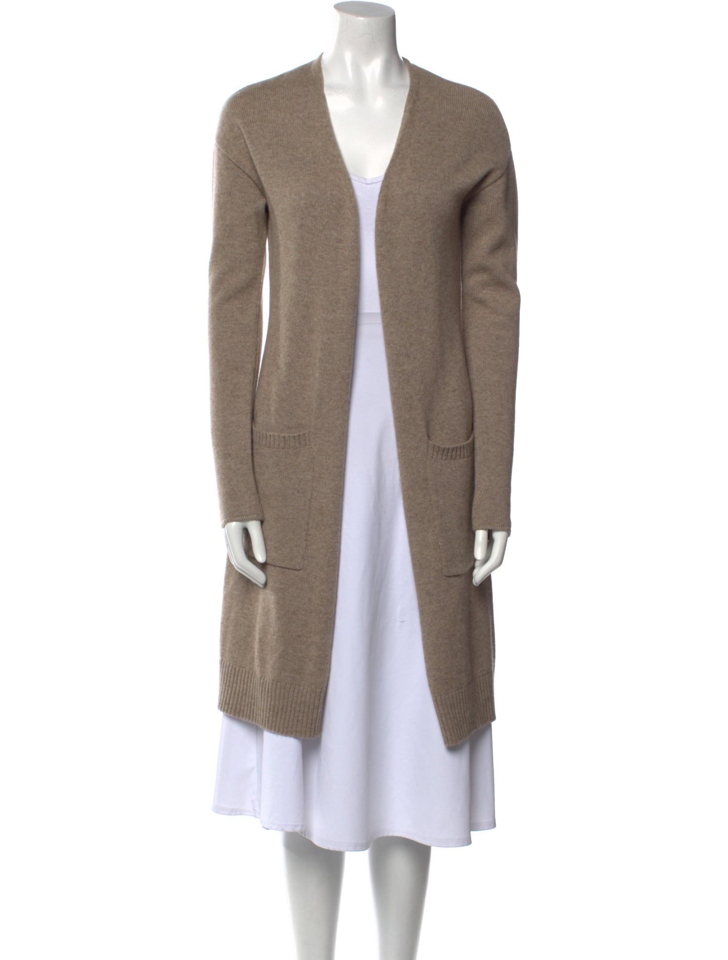 State Cashmere Cashmere Open Front Sweater