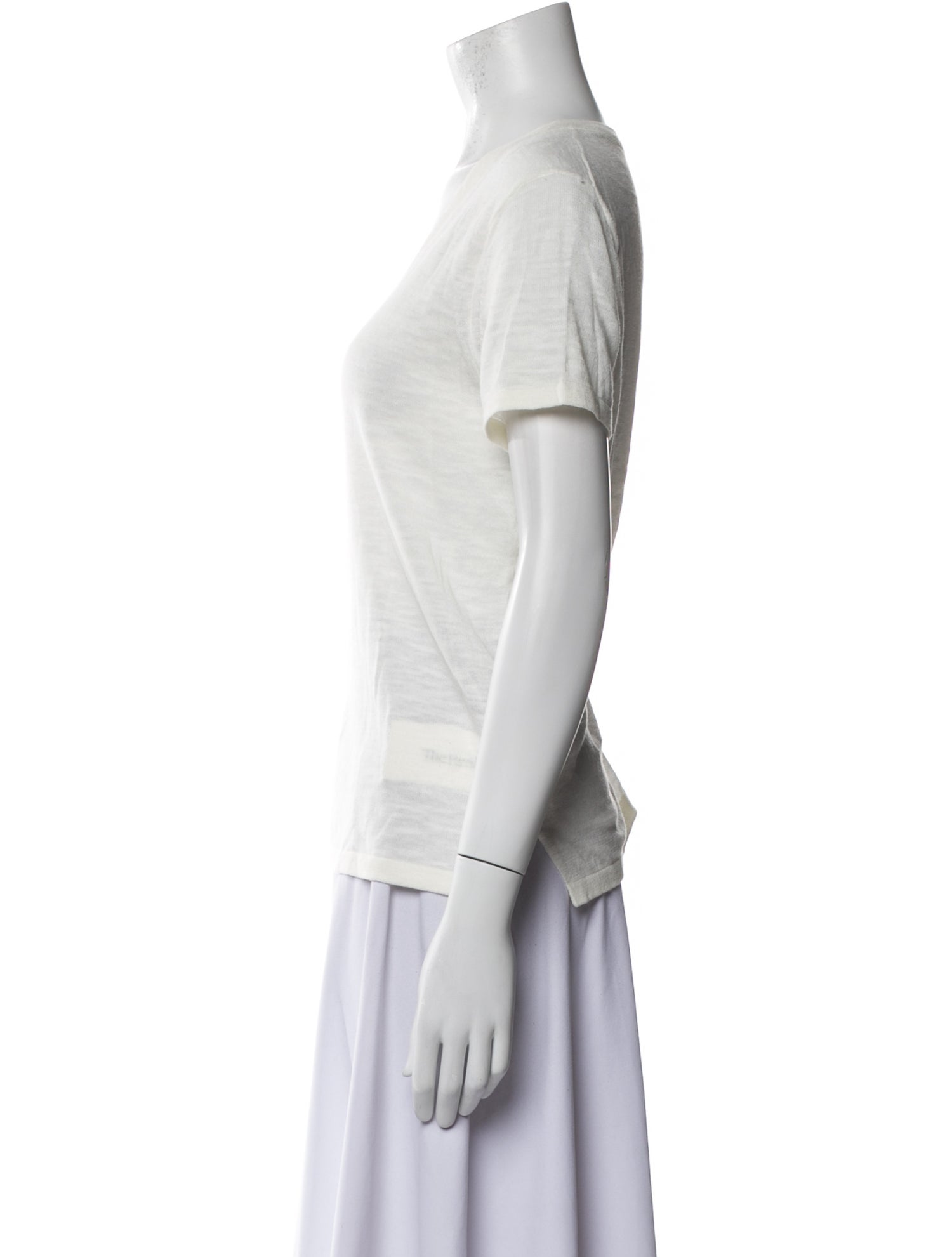 State Cashmere V-Neck Short Sleeve T-Shirt