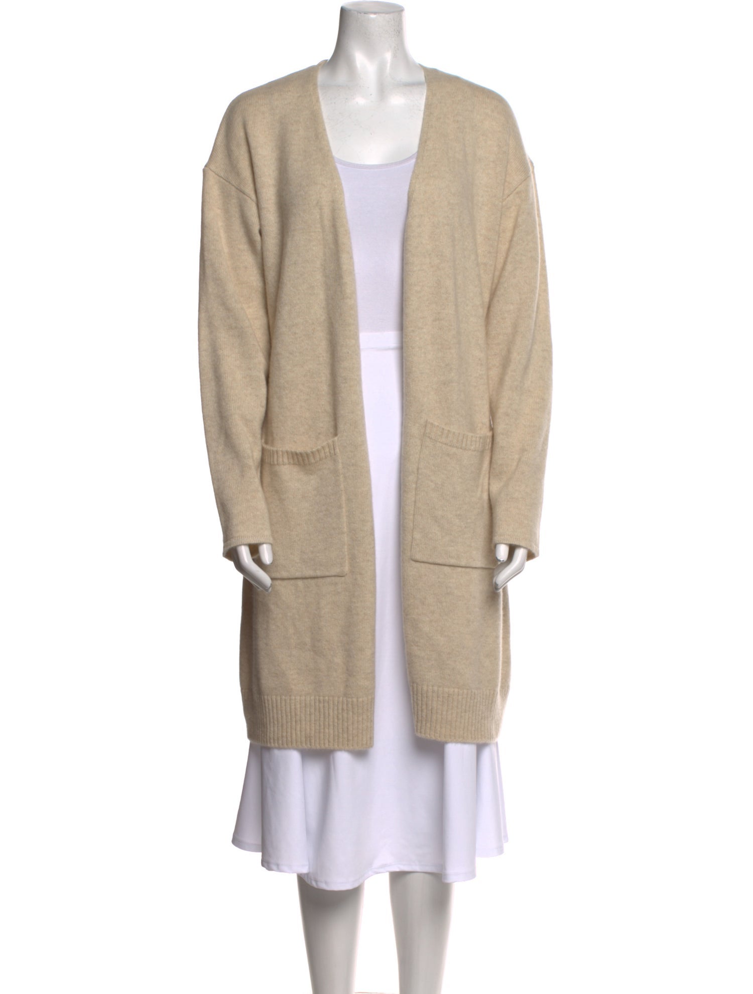 State Cashmere Cashmere Open Front Sweater
