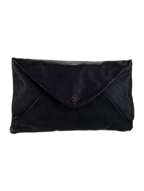 Maison Scotch Leather Clutch