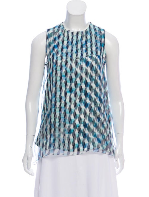 Isolda Silk Printed Top