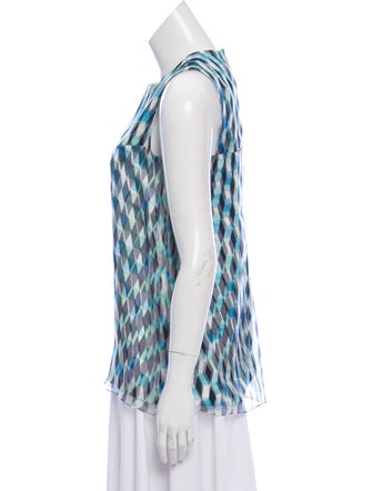 Isolda Silk Printed Top