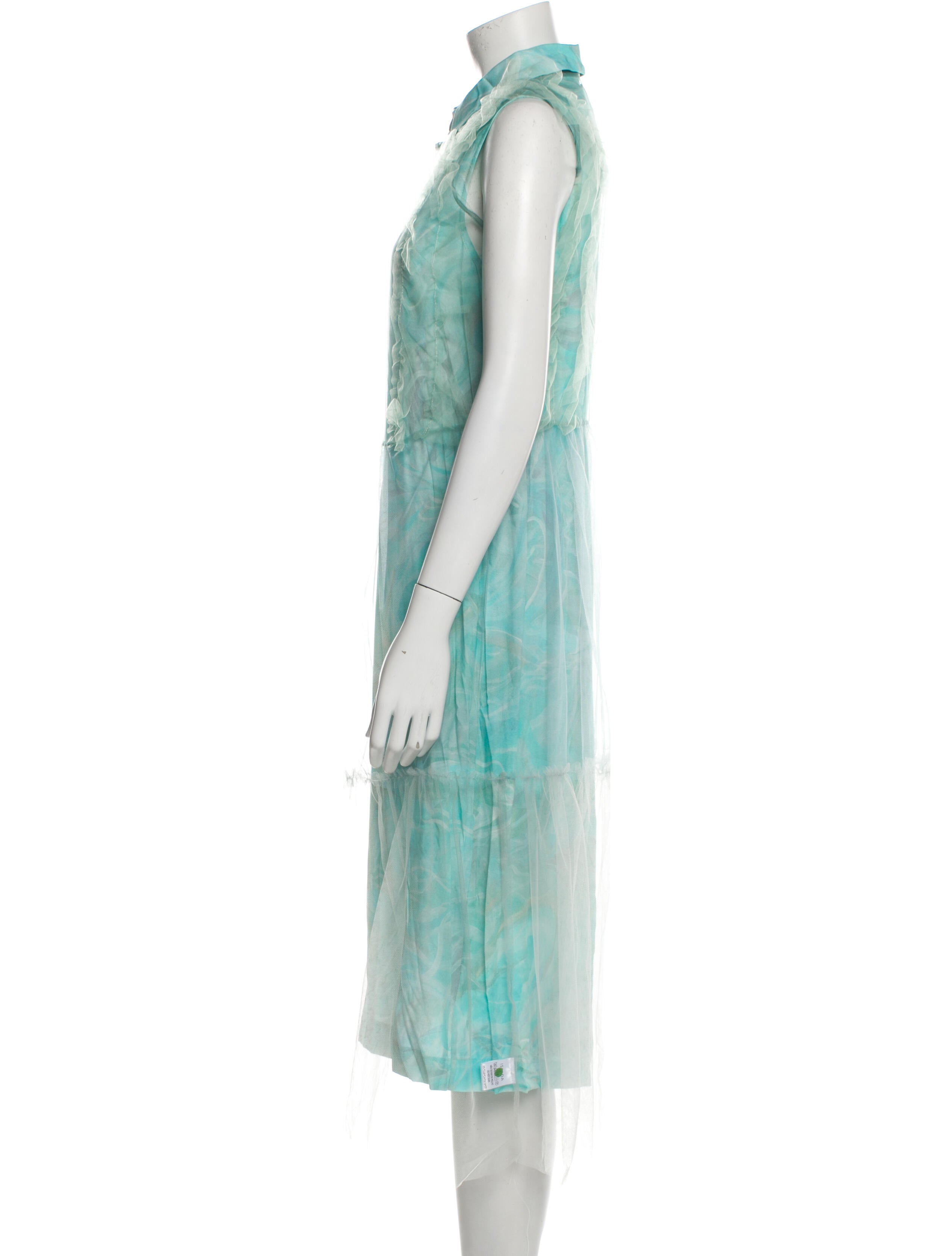 Isolda Printed Long Dress w/ Tags