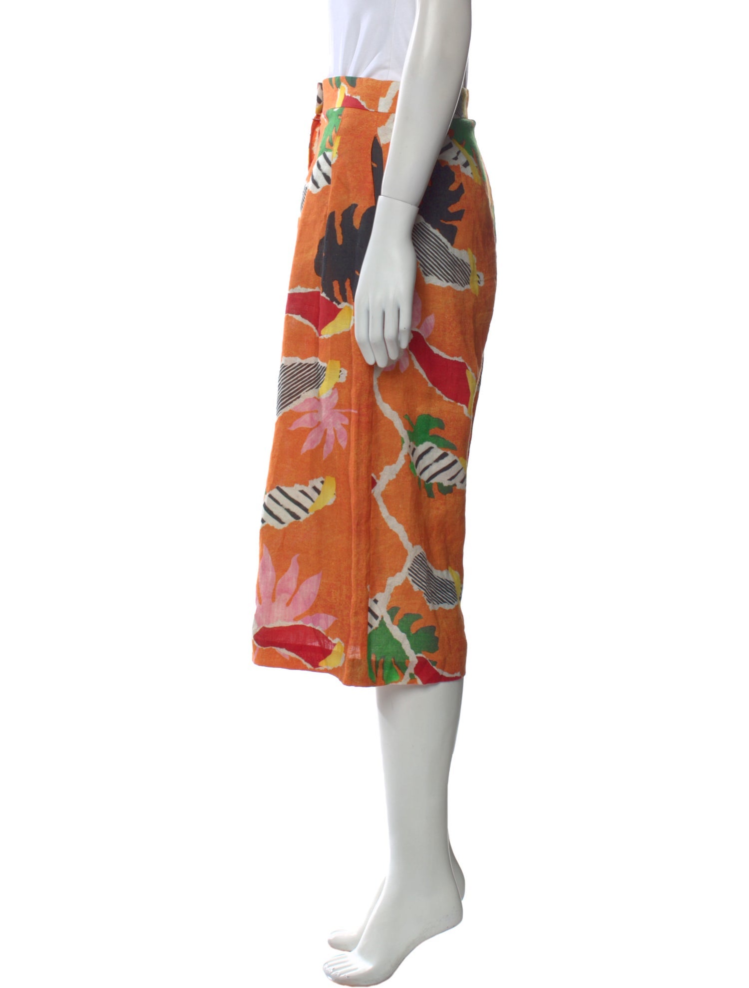 Isolda Printed Wide Leg Pants