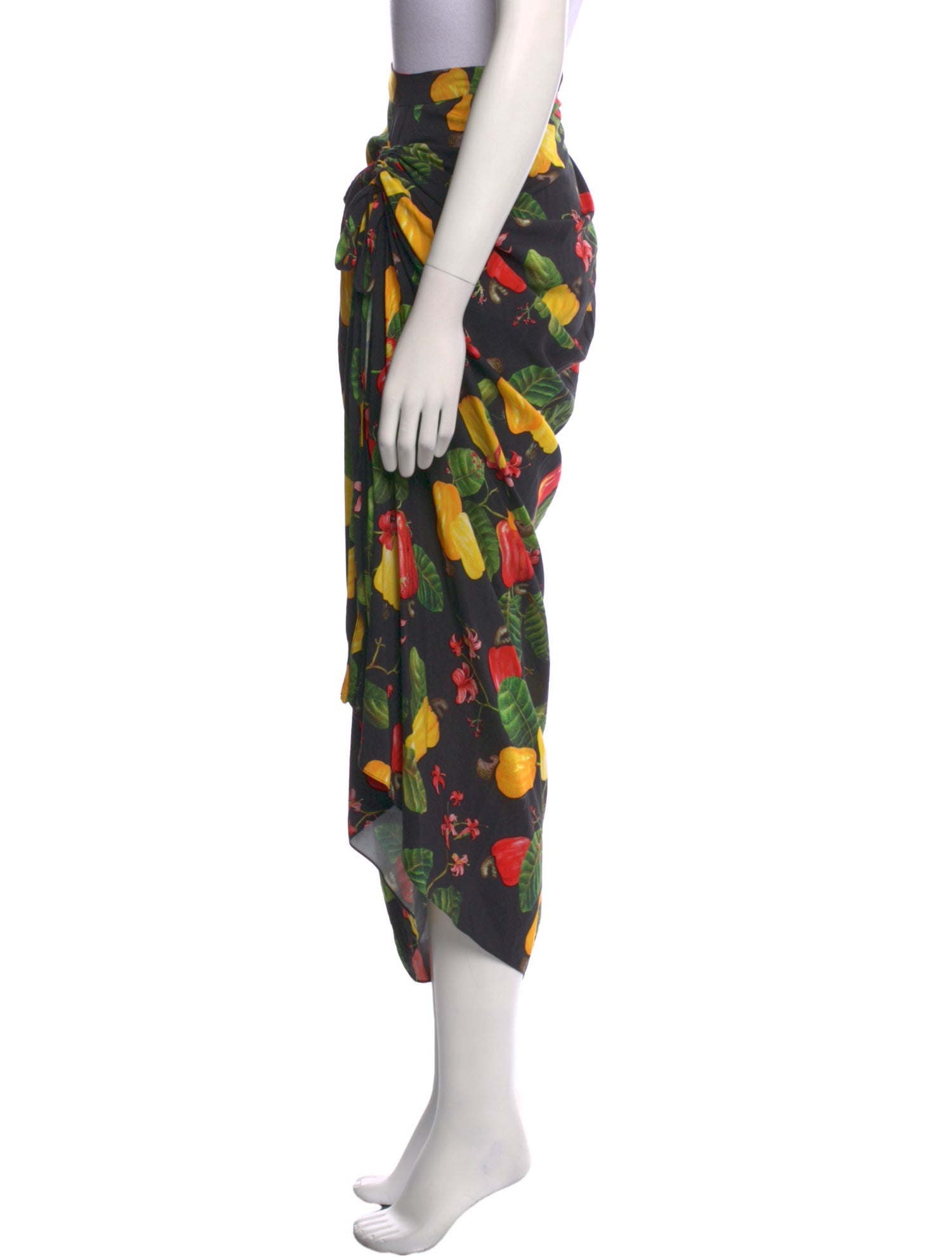 Isolda Printed Midi Length Skirt