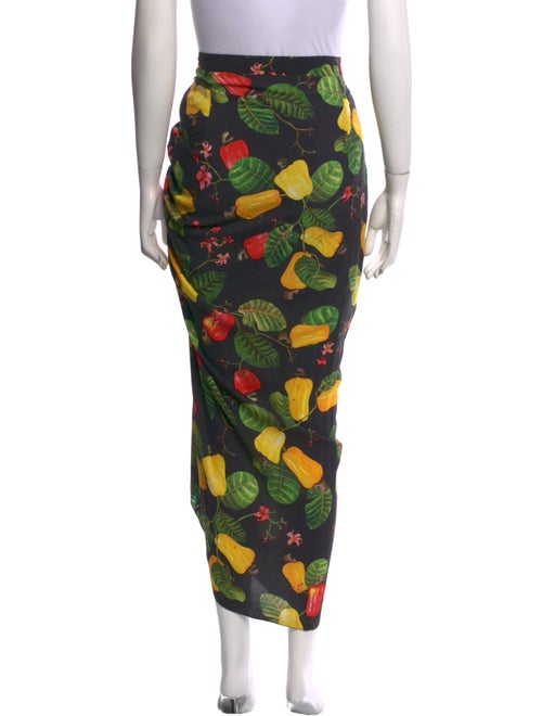 Isolda Printed Midi Length Skirt