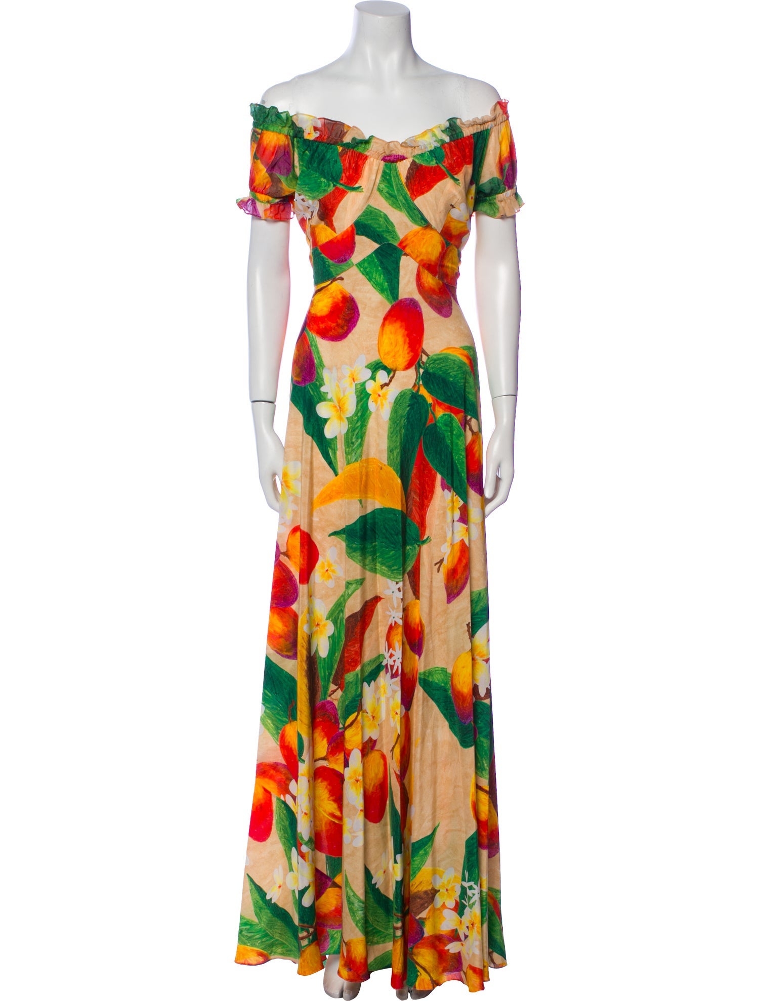 Isolda Silk Long Dress w/ Tags