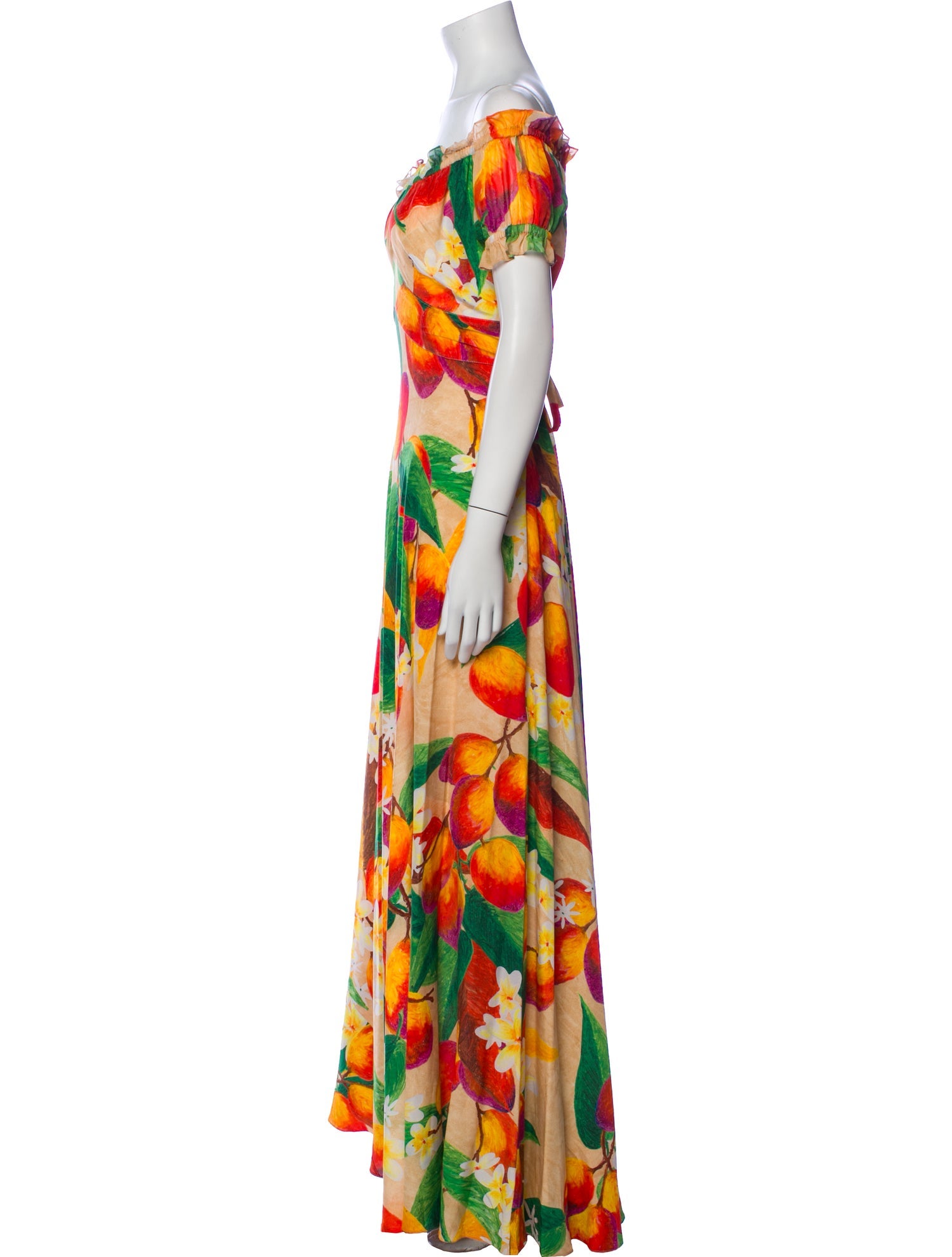 Isolda Silk Long Dress w/ Tags