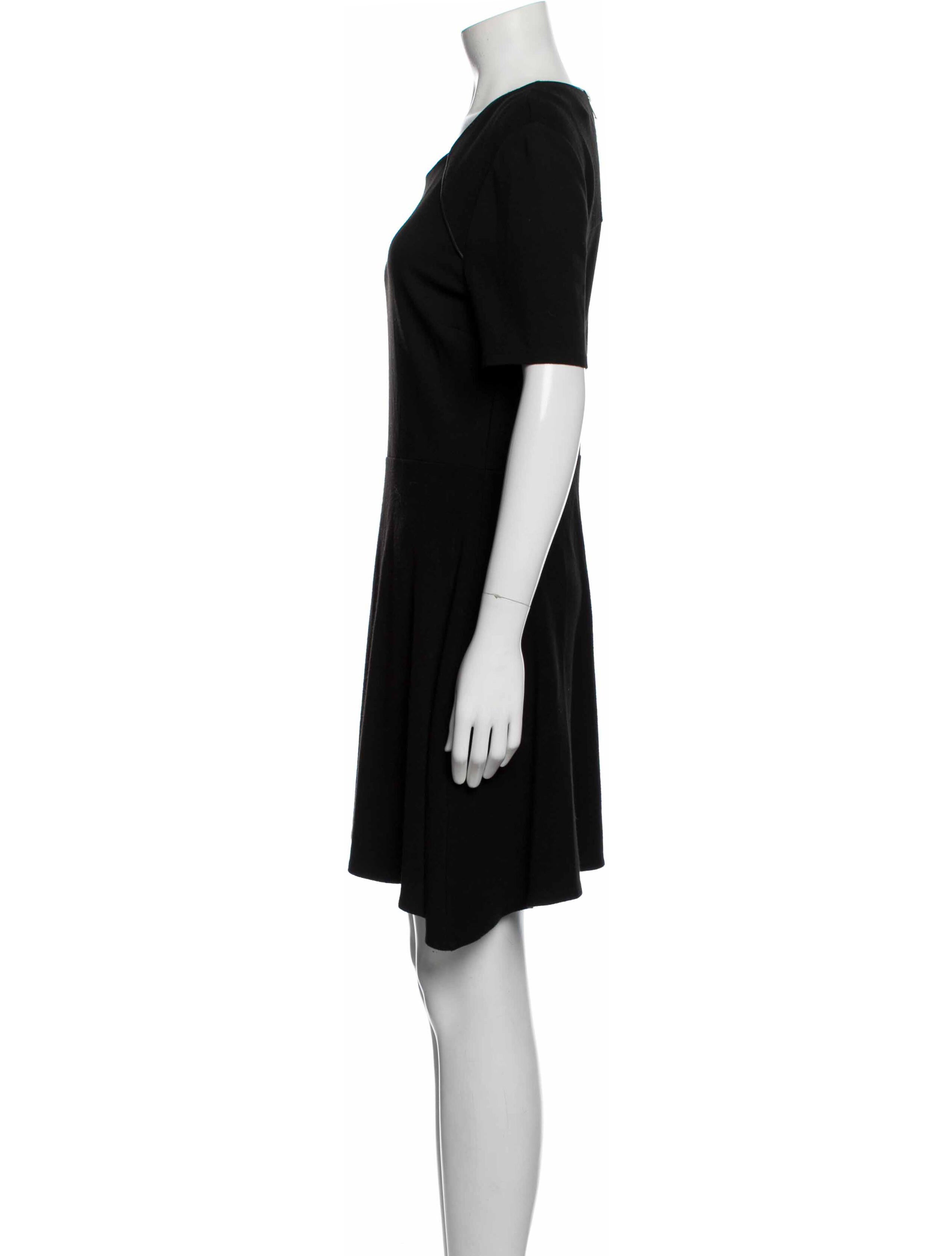 Andrew Marc x Richard Chai Square Neckline Mini Dress