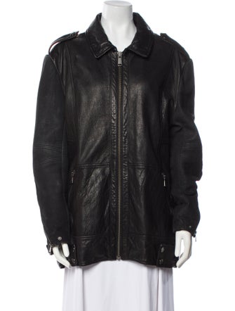 Andrew Marc x Richard Chai Leather Jacket
