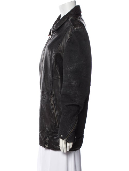 Andrew Marc x Richard Chai Leather Jacket