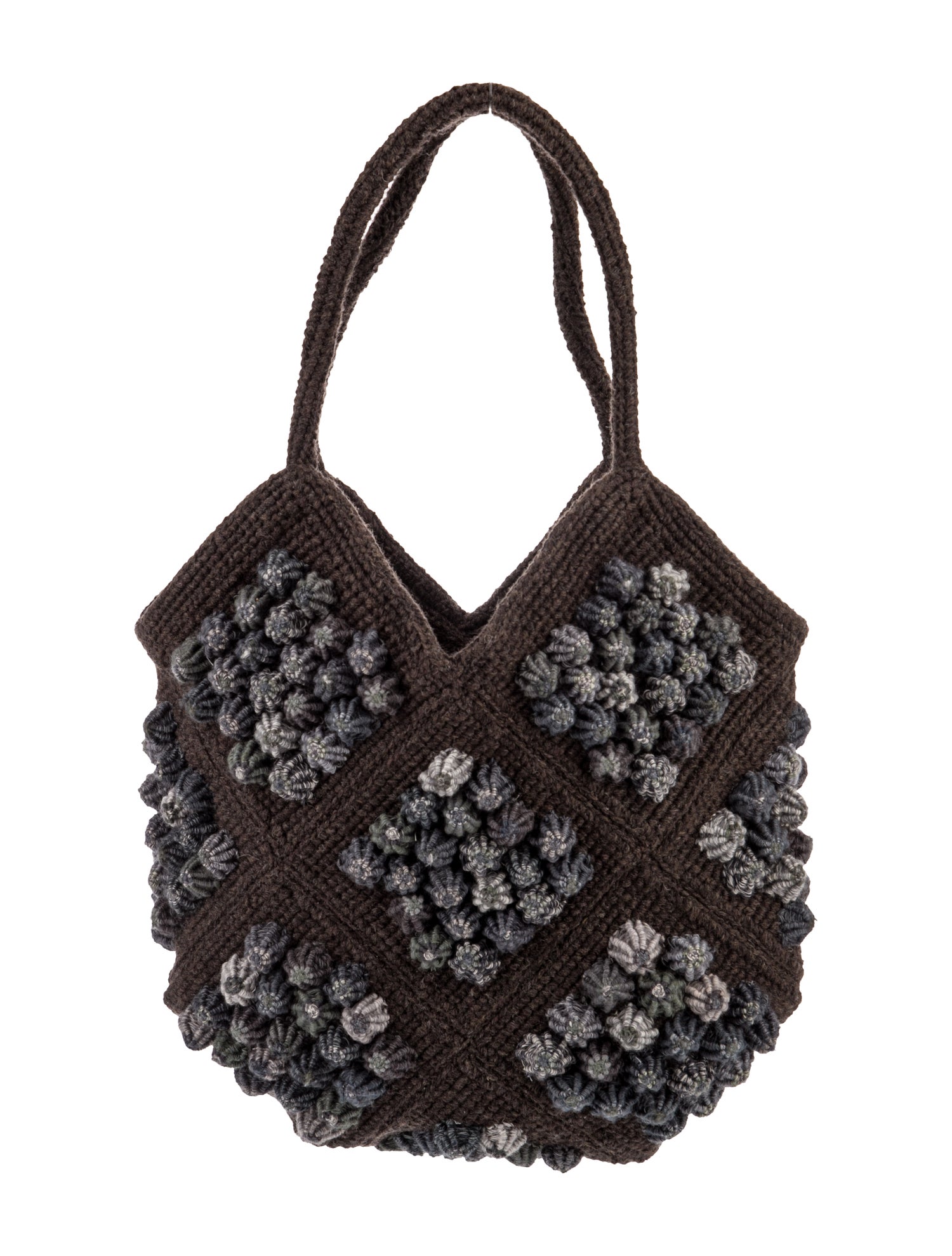 A&S購入 Sophie Digard Tote bag mini Sophie Digard | Floral Embellished Raffia Tote | Persephone